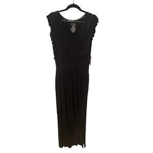 Time and Tru Black Maxi Dress NWT Large